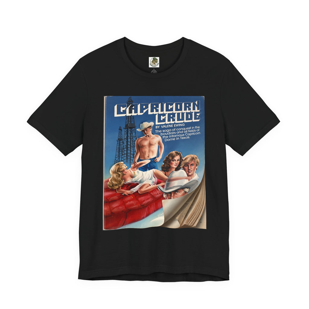 Retro 'Capricorn Crude' Pulp Novel Graphic Tee