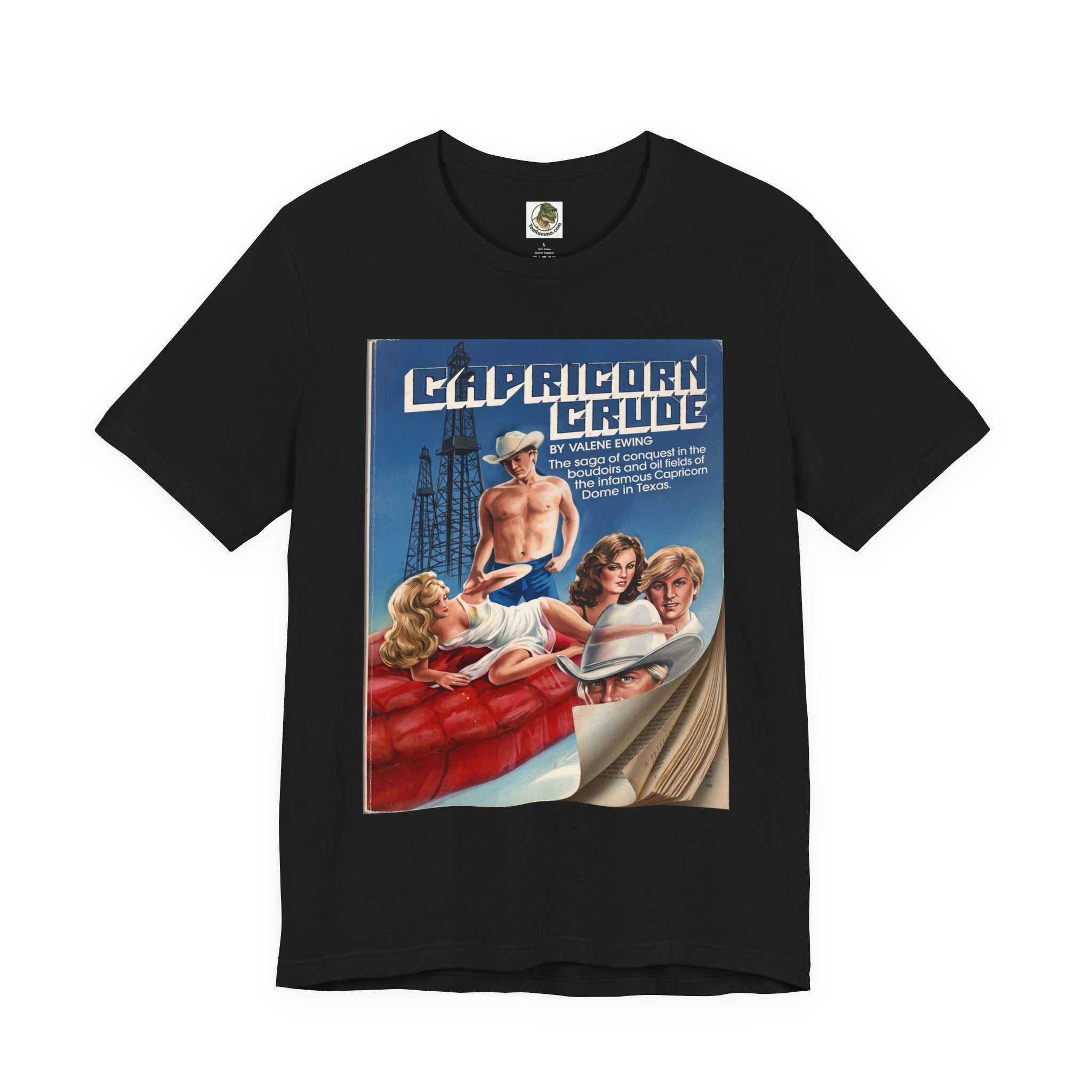 Retro 'Capricorn Crude' Pulp Novel Graphic Tee