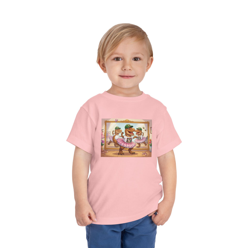 Ernest T. Rex Ballerina Toddler Tee