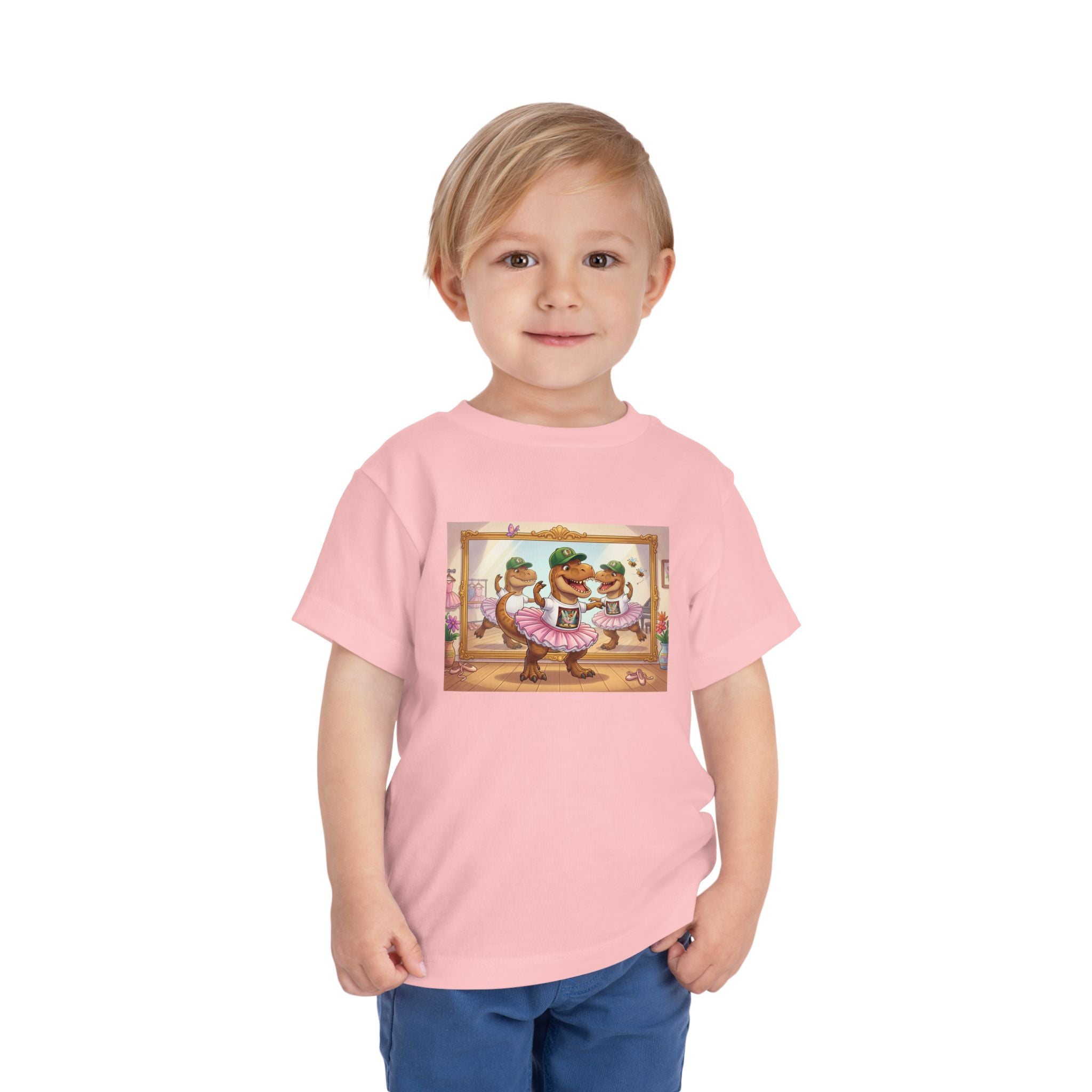 Ernest T. Rex Ballerina Toddler Tee