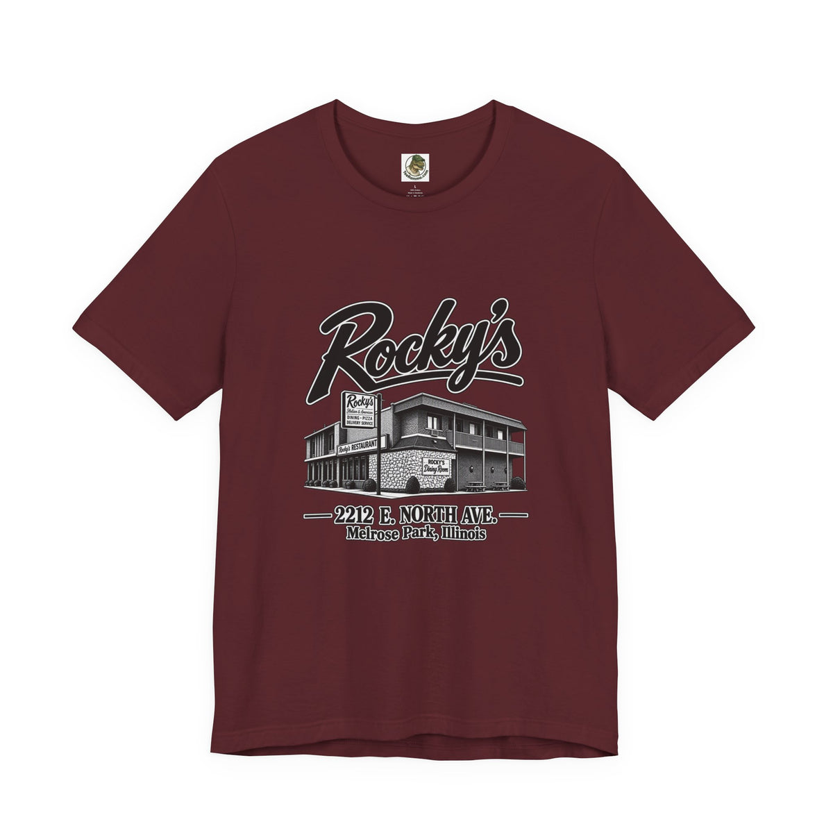 Rocky’s Diner Vintage Melrose Park Diner Tee