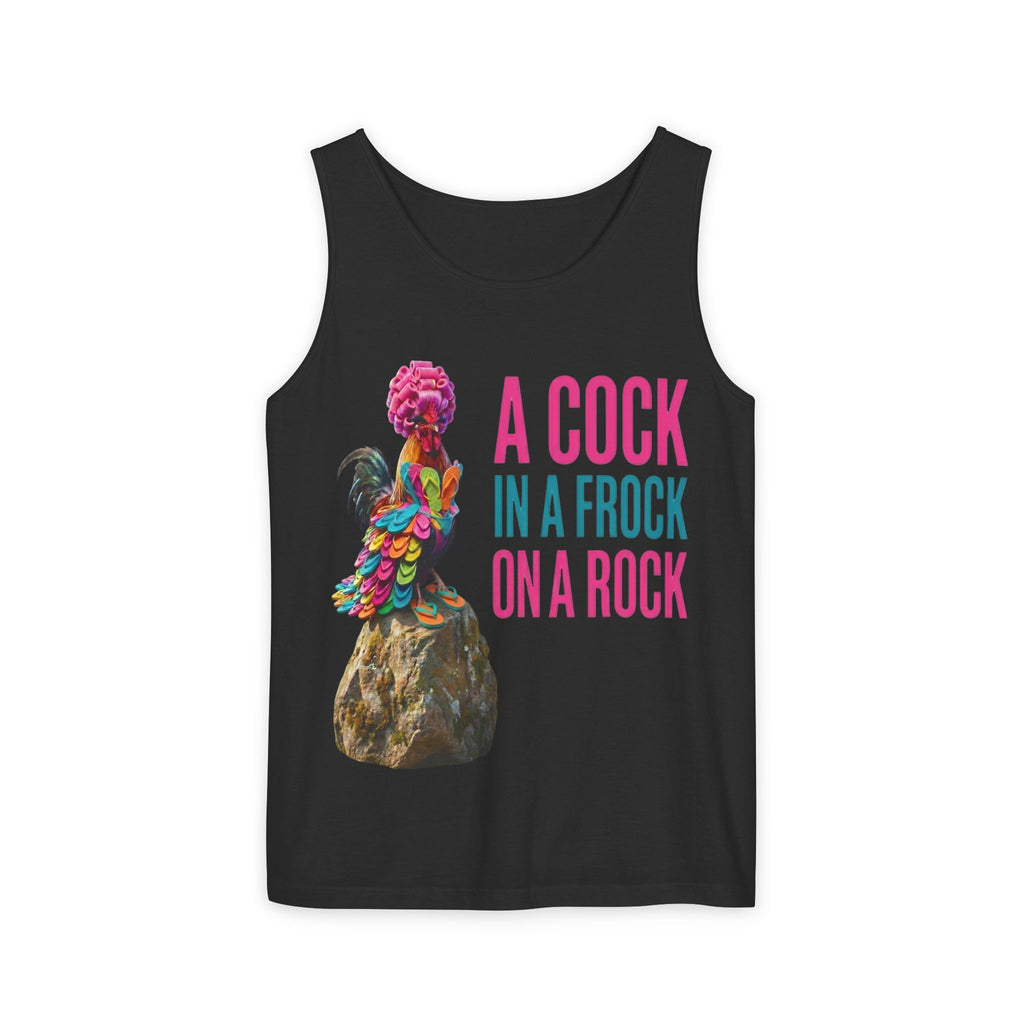 Unisex "Best Dressed Rooster" Graphic Summer Tank