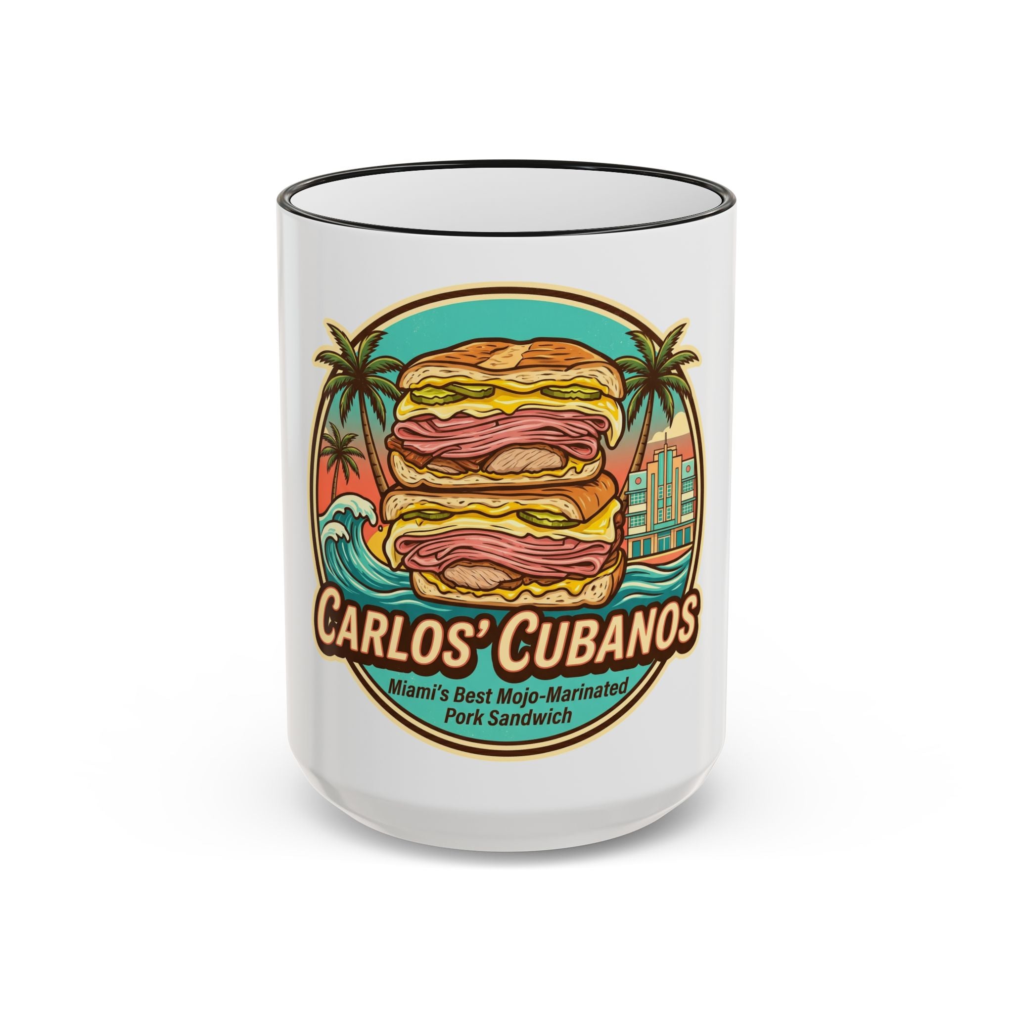 Carlos's Cubanos, Miami Coffee Mug (15oz)
