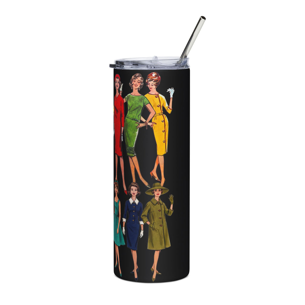 'Sixties Fashion Show' Stainless Steel 20oz Tumbler