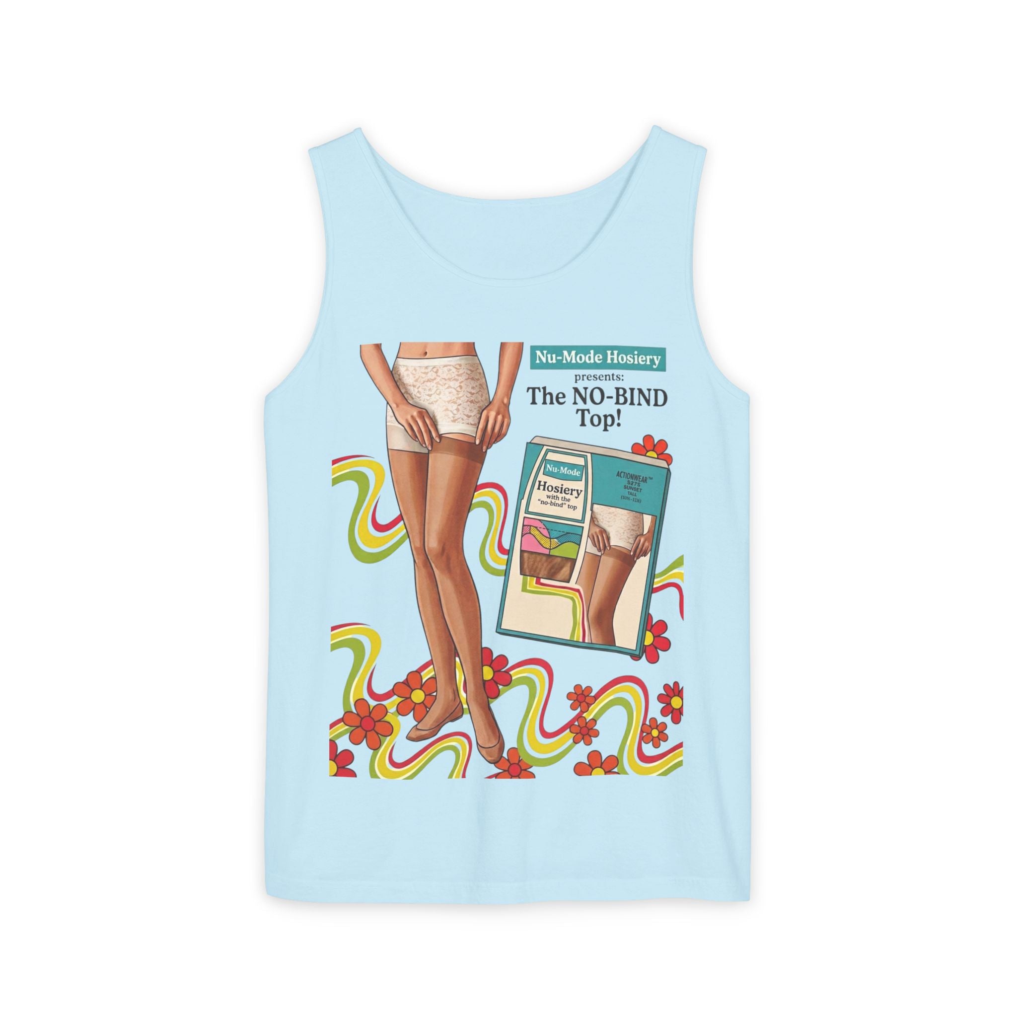 Unisex Vintage Lingerie Ad Tank Top