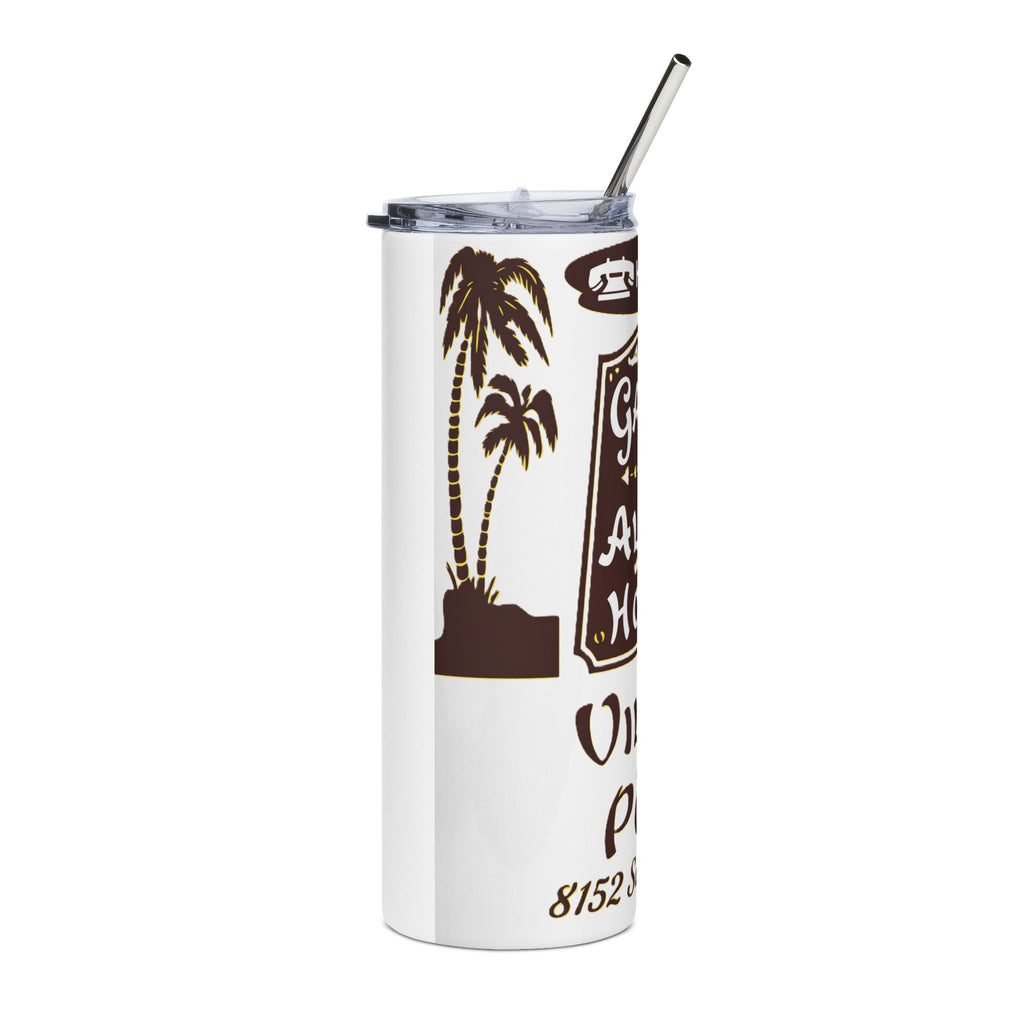 Vintage Garden of Allah Hotel 20oz Stainless Steel Tumbler