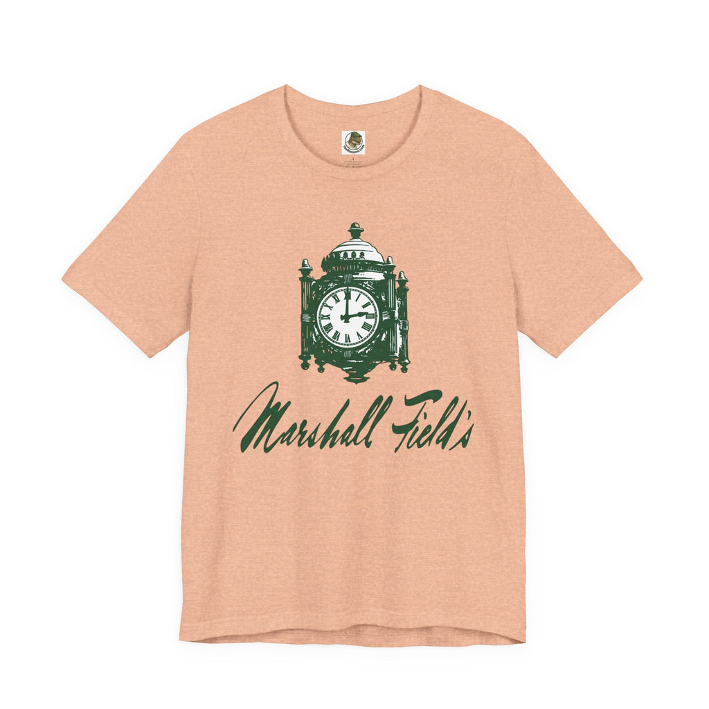 Unisex 'Marshall Field’s Clock' Vintage Graphic T‑Shirt