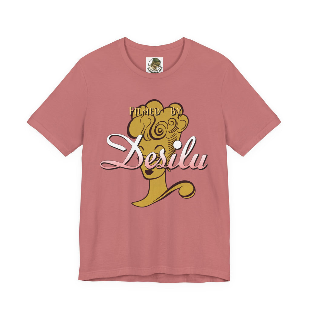 Unisex Vintage 'Desilu' Retro Logo Cotton T-Shirt