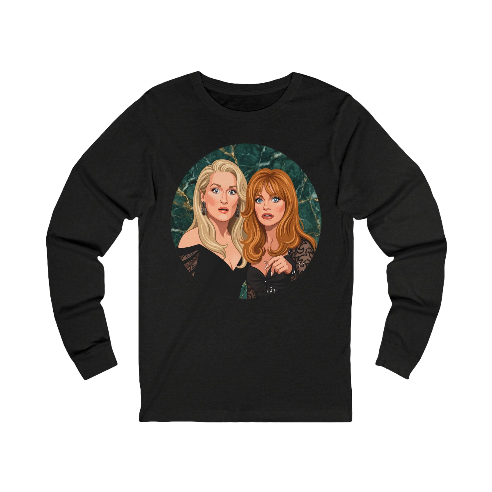 Unisex Frenemies Long Sleeve Cotton T-Shirt