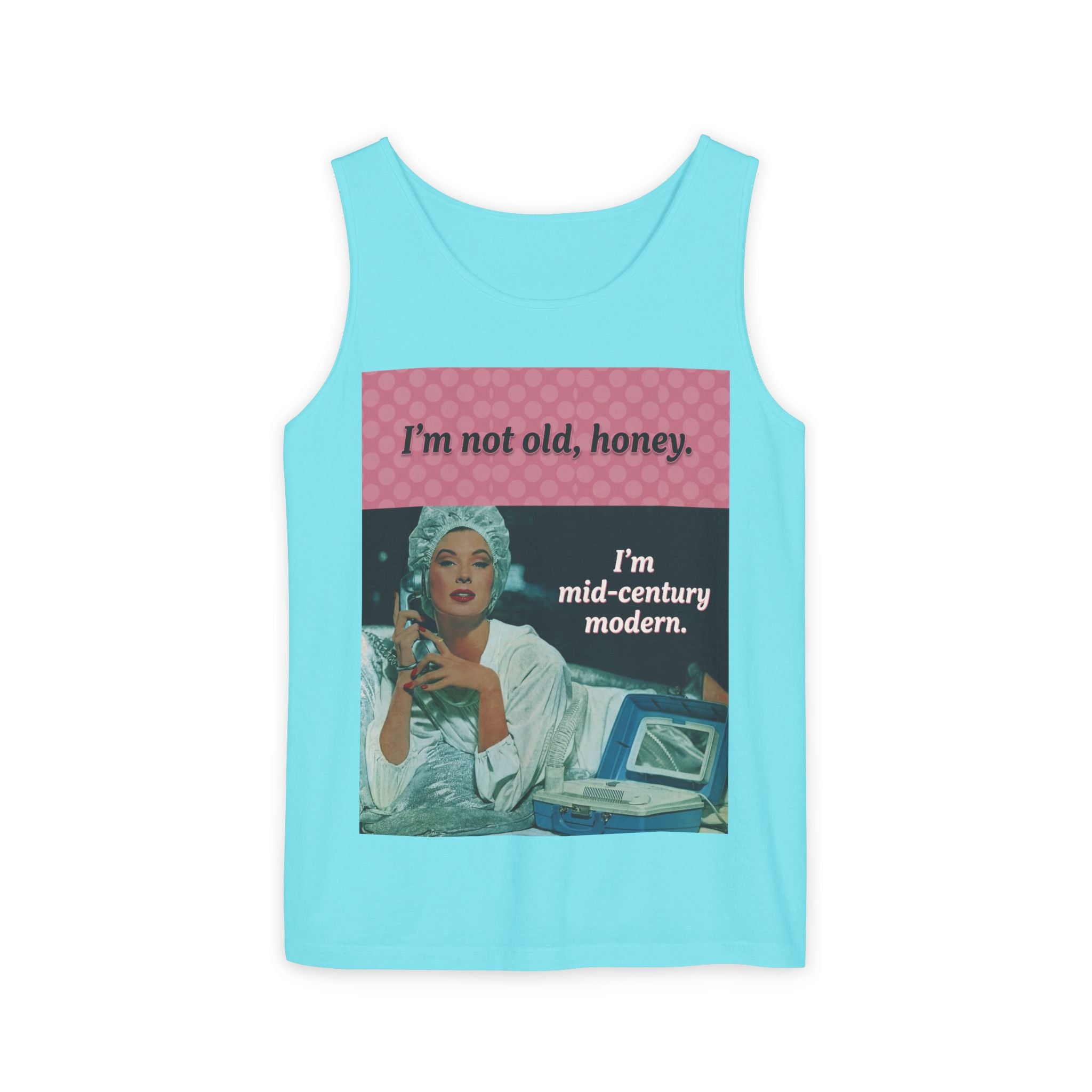 Unisex Mid-Century Modern Retro Tank Top