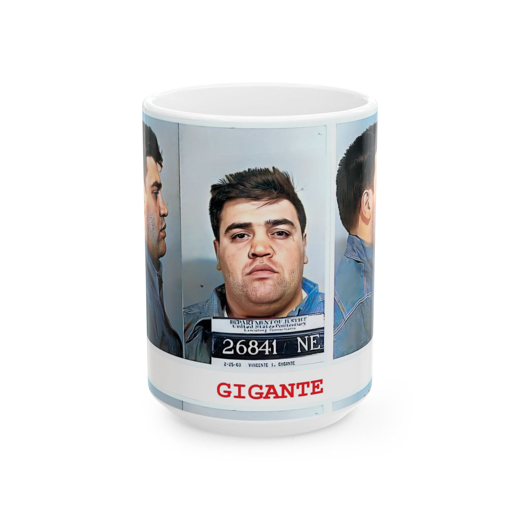MUGshot: Vincent Gigante Ceramic Coffee Cup (15oz)