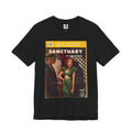 Vintage Fifties Pulp Novel 'Sanctuary' Graphic Tee