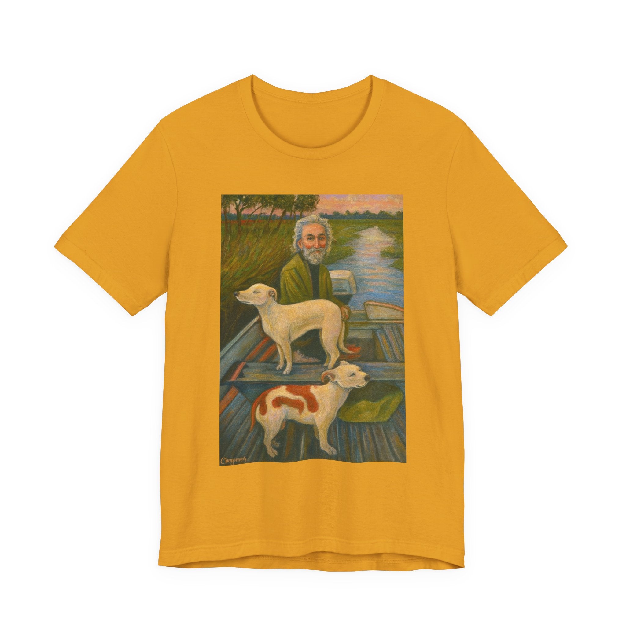 Fishing Trip with Dogs Tee