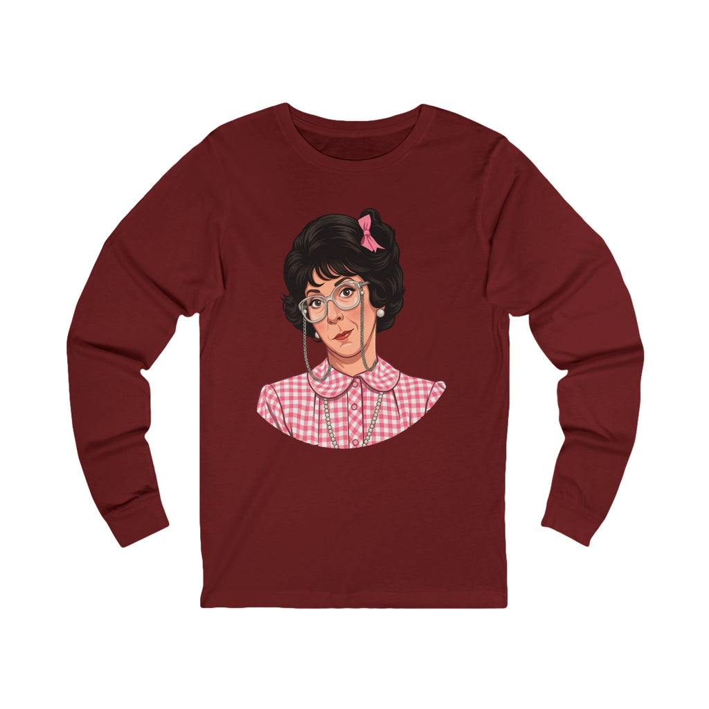 Neighbor Lady Cotton Long Sleeve T-Shirt
