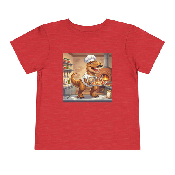 Ernest T. Rex Pizza Chef Toddler Tee