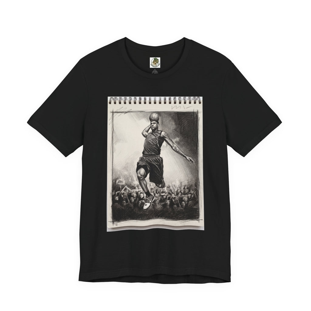 Unisex "King James" Sketchbook Cotton T-Shirt