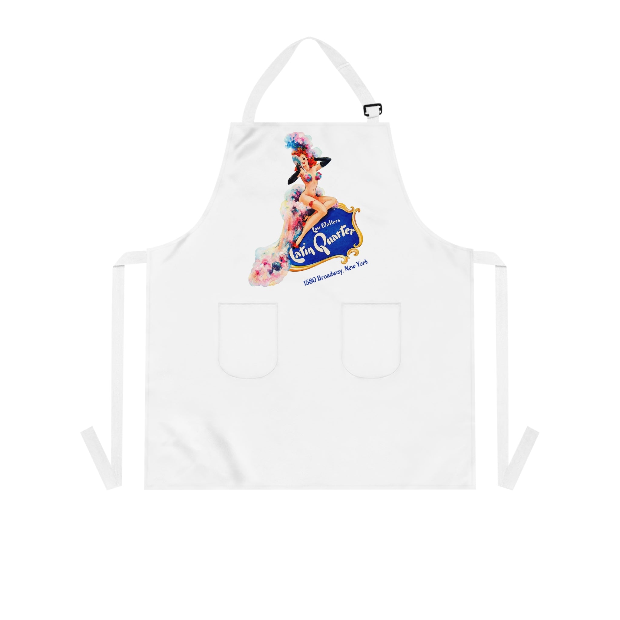 Vintage Latin Quarter Kitchen Apron