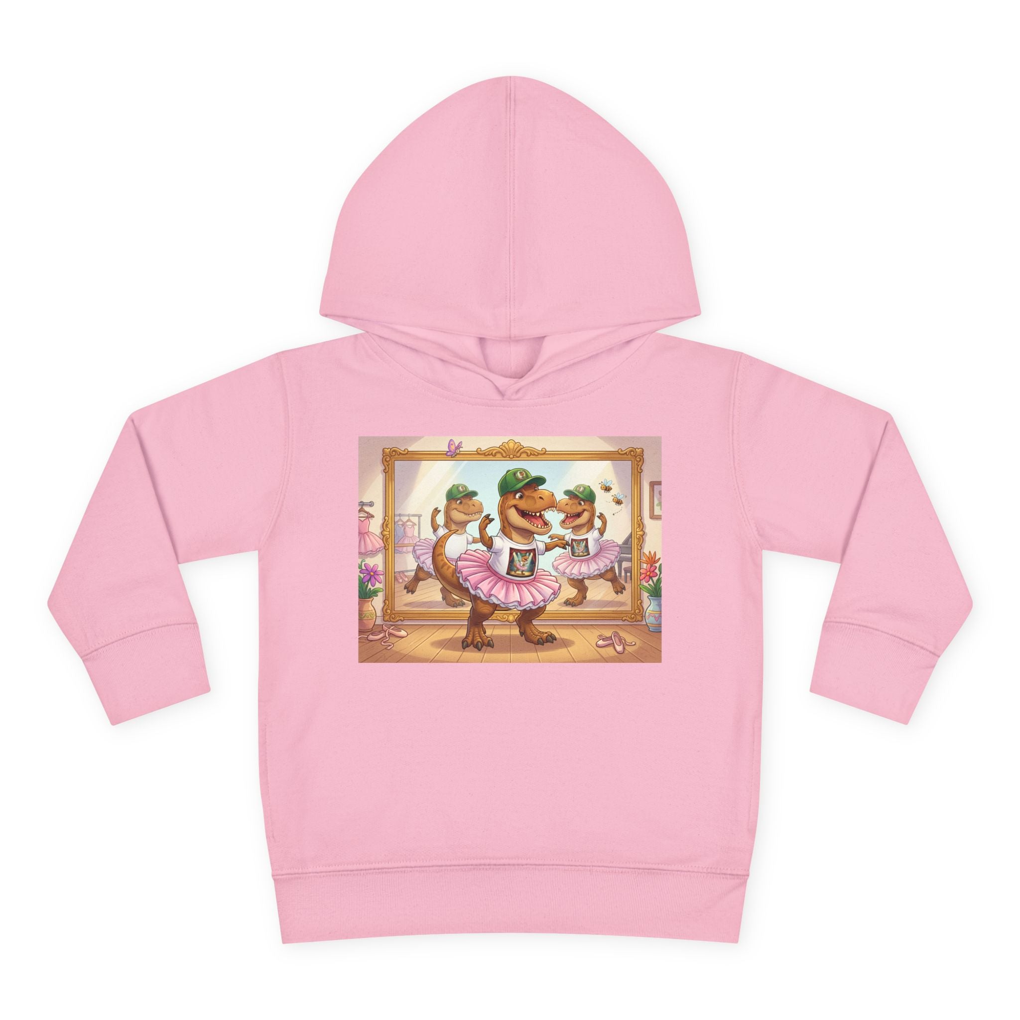 Ernest T. Rex Ballerina Toddler Hoodie