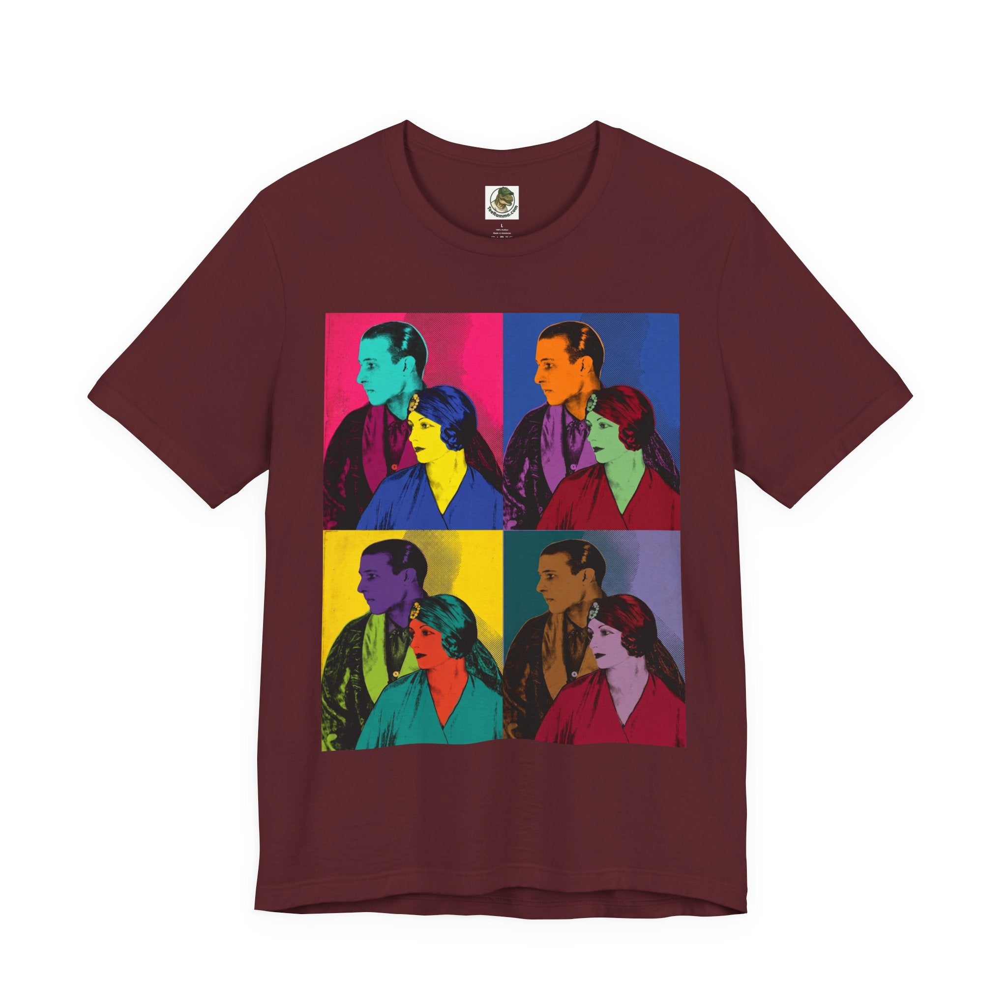 Valentino Retro Warhol‑Style Portrait Tee