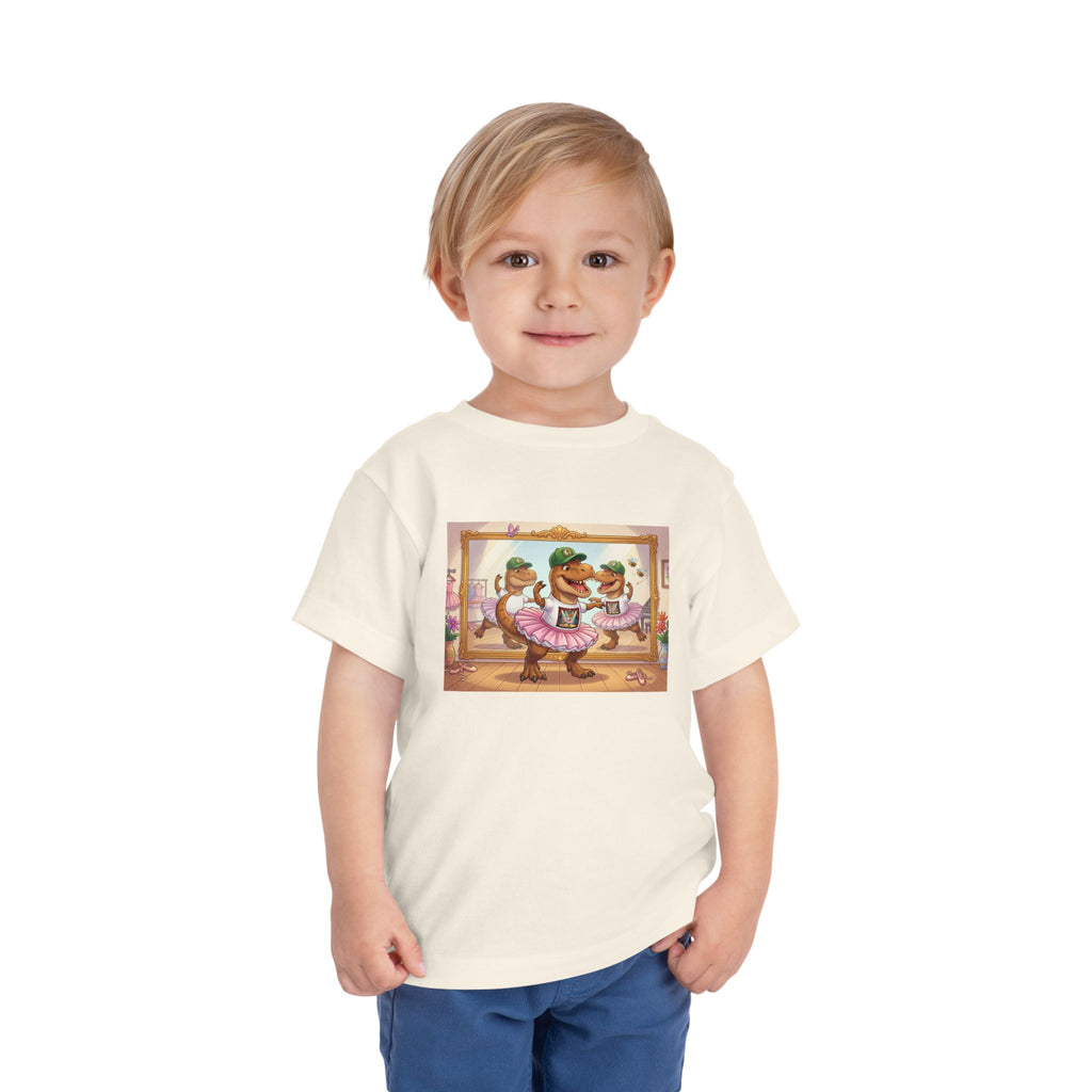 Ernest T. Rex Ballerina Toddler Tee