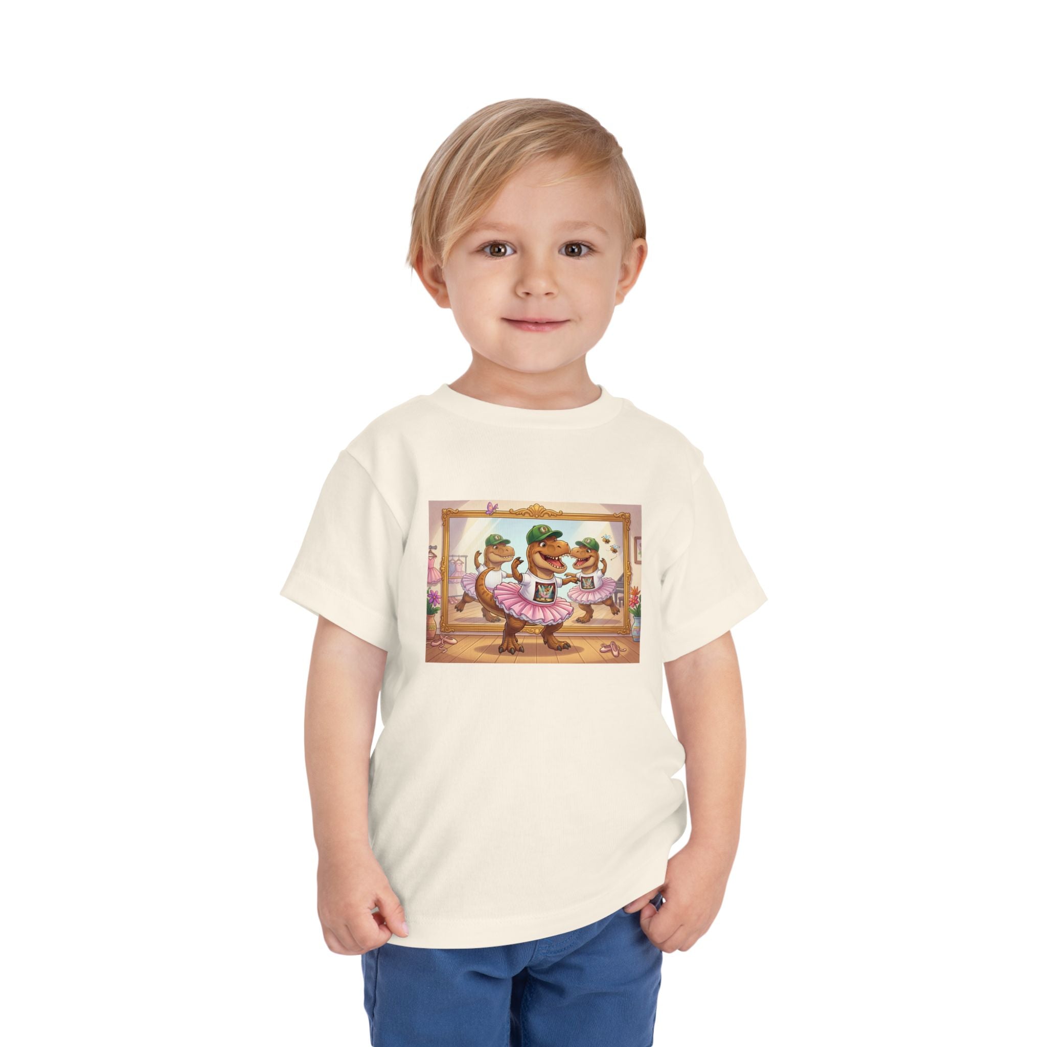 Ernest T. Rex Ballerina Toddler Tee