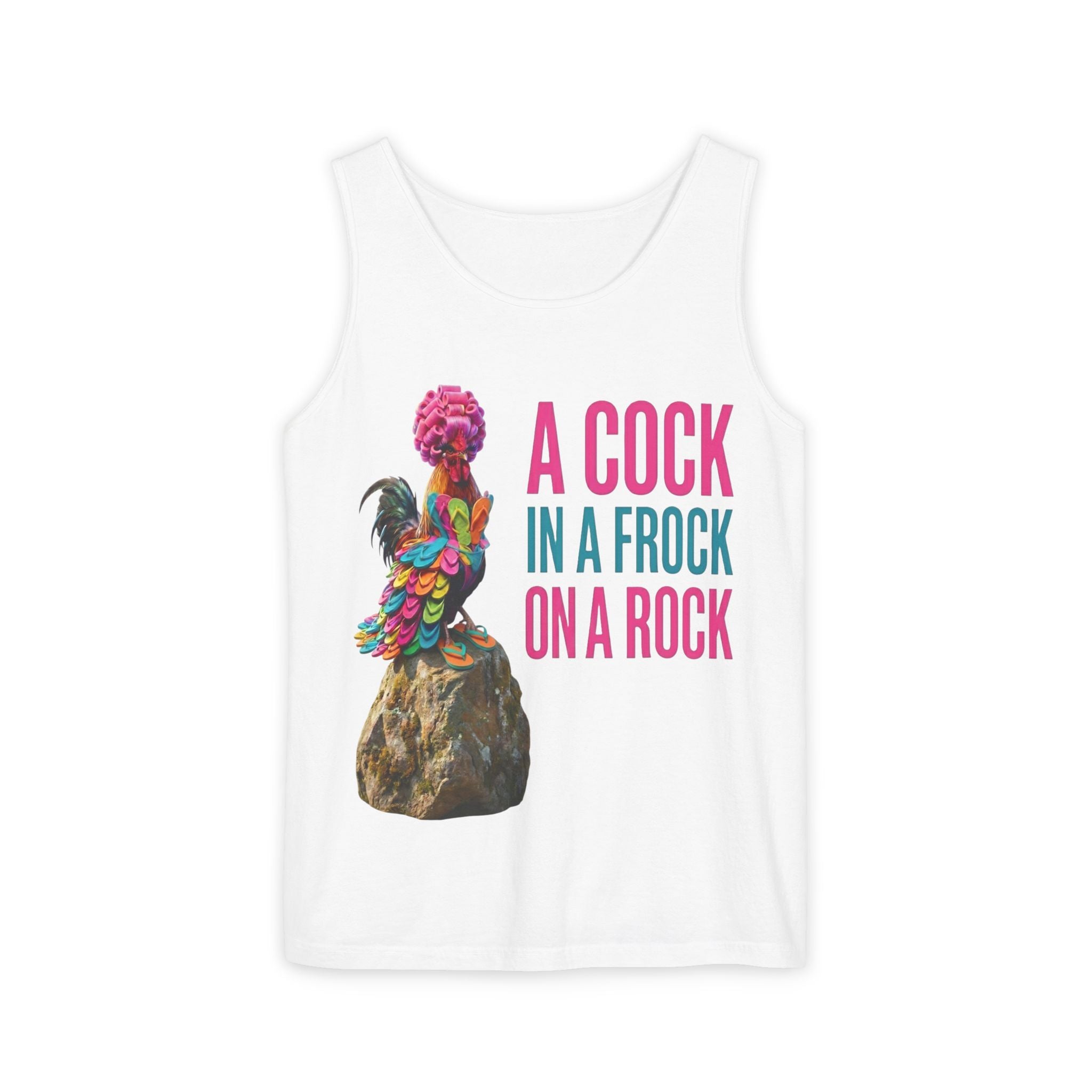 Unisex "Best Dressed Rooster" Graphic Summer Tank