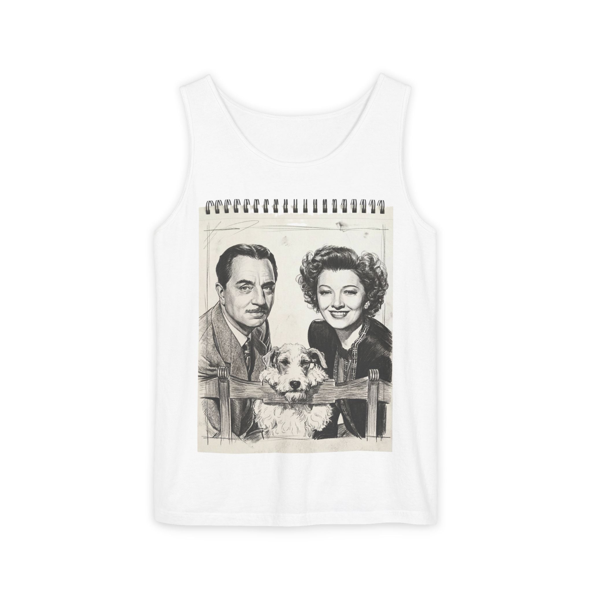 Nick & Nora & Asta Too Sketchbook Tank