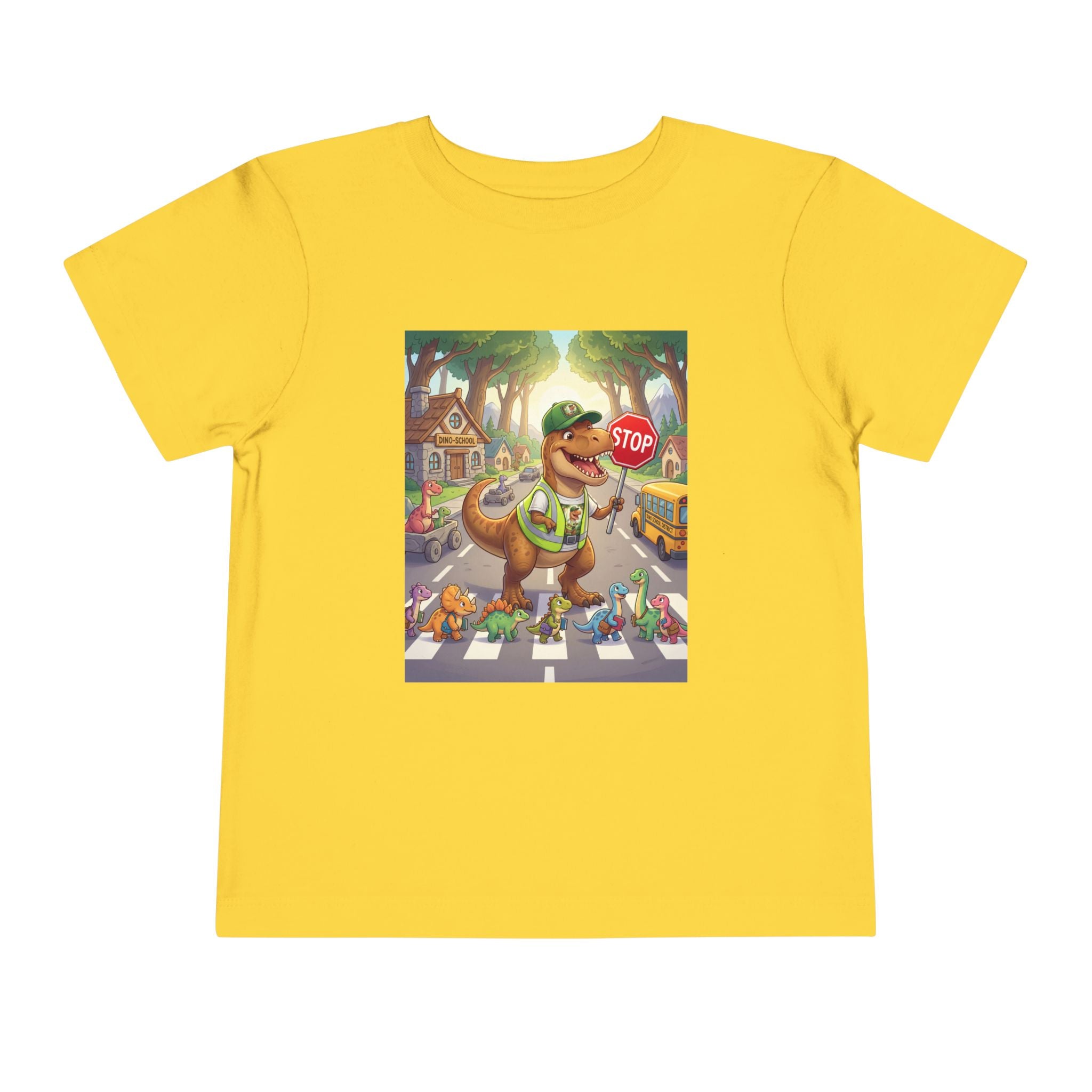 Ernest T-Rex Crossing Guard Toddler Tee