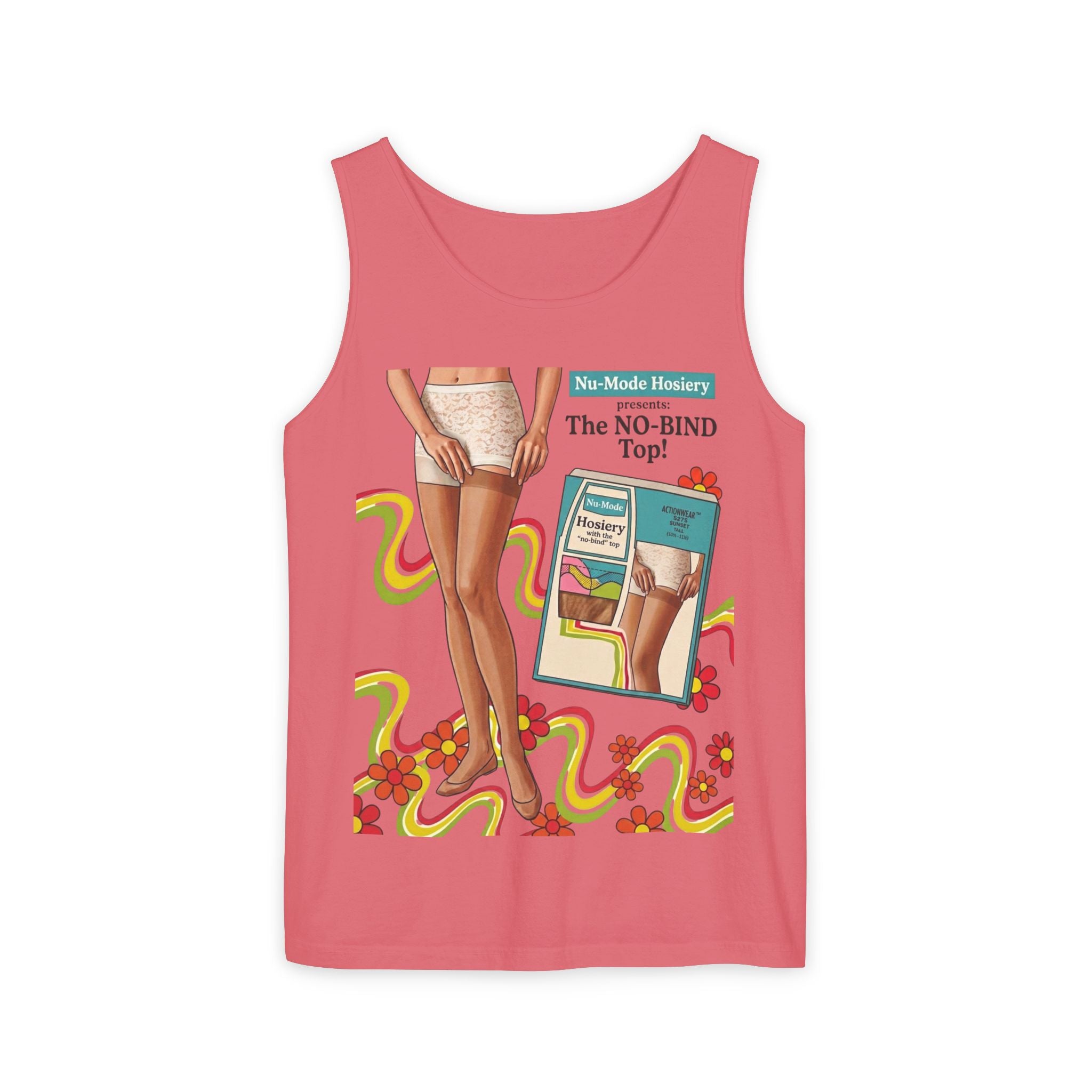 Unisex Vintage Lingerie Ad Tank Top