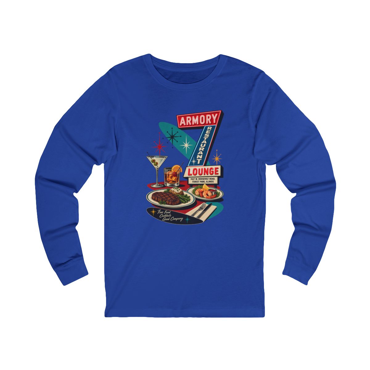 Horwath's Good Food Retro Diner Long Sleeve Tee