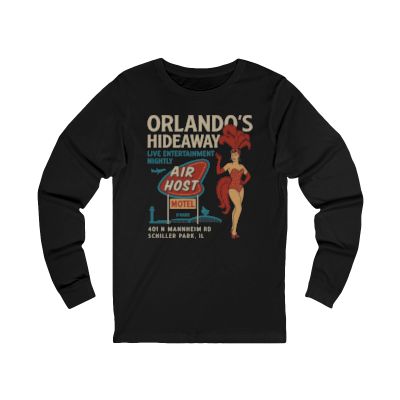 Orlando’s Hideaway Nightclub Vintage Long Sleeve Tee