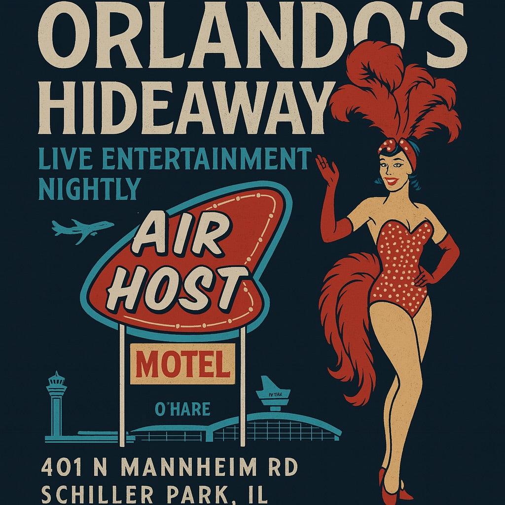 Orlando's Hideaway Stainless Steel 20oz Travel Cup