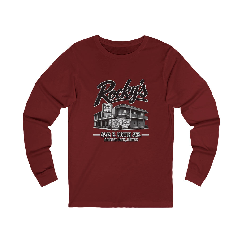 Rocky’s Diner Vintage Melrose Park Diner Long Sleeve Tee